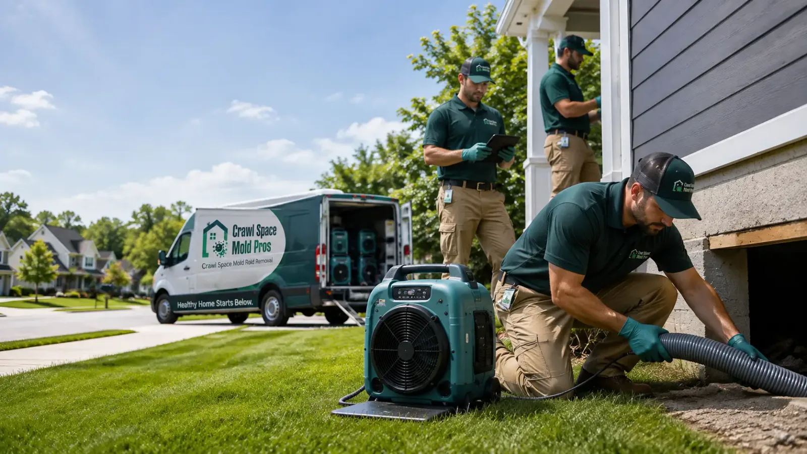 Crawl Space Mold Removal in Canton, MO